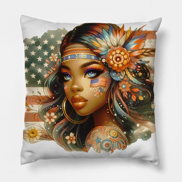 American Beauty, Deep Love Z | Catsie Cat Pillow by Catsie Cat