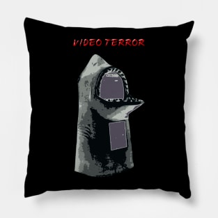 Video Terror! - Virtual Terror on the High Seas Pillow