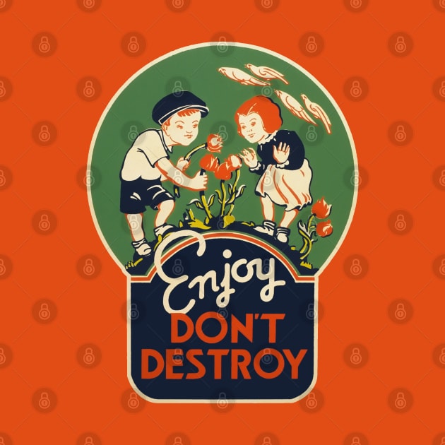 Enjoy, don't destroy by UndiscoveredWonders