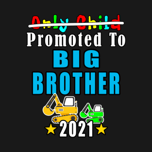 Only Child Promoted To Big Brother 2021 T-Shirt