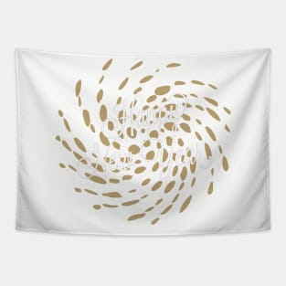 Happy New Year Swirl Tapestry