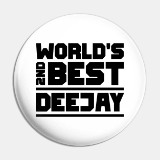 2nd best deejay Pin