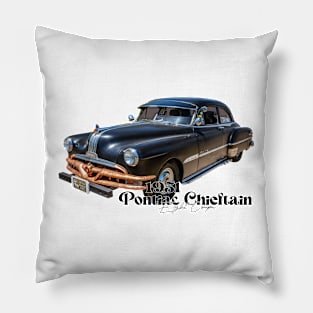 1951 Pontiac Chieftain Eight Coupe Pillow