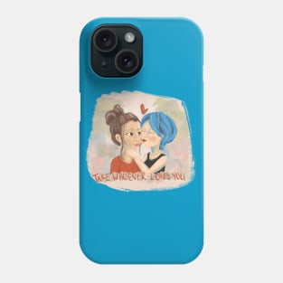 Blue is the warmest color Phone Case