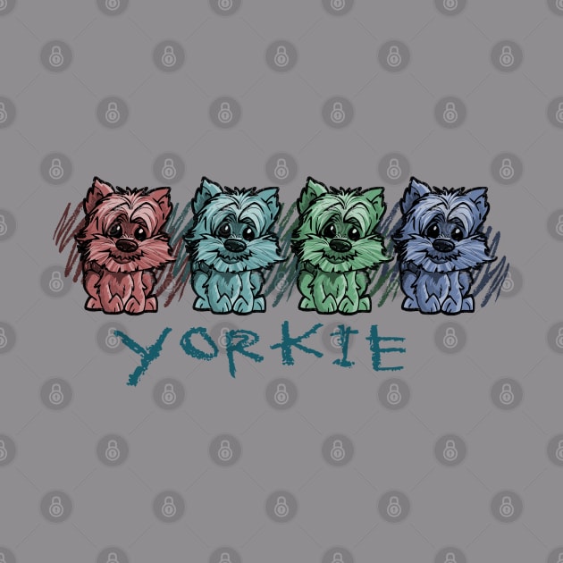 YORKIE Yorkshire Terrier by ATOMIC PASSION