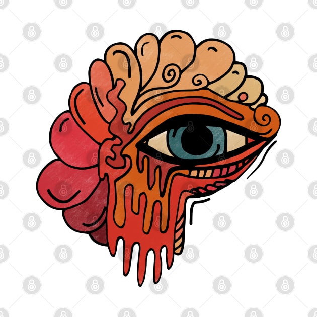 Chicken Eye by Brains