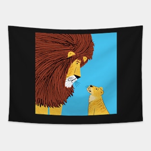 Listen To The Lion Tapestry