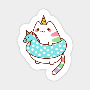 Cute Caticorn Magnet