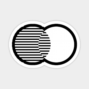 circles design Magnet