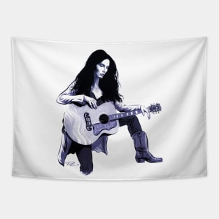 Emmylou Harris - An illustration by Paul Cemmick Tapestry