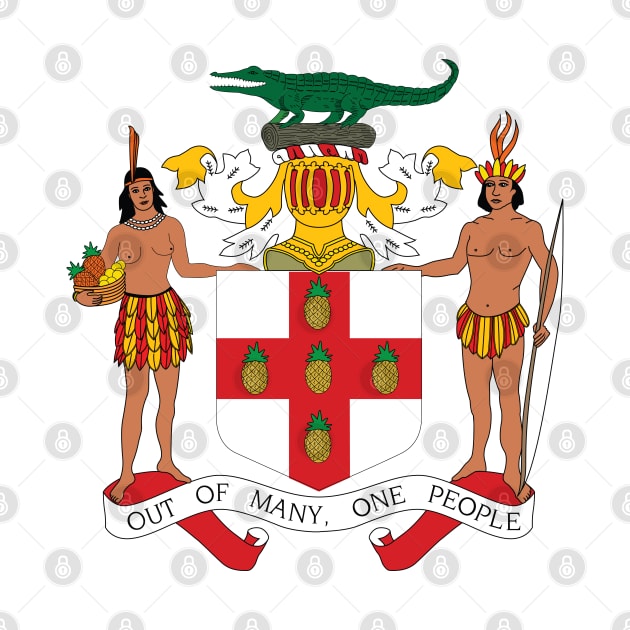 Jamaica Coat of Arms by IslandConcepts