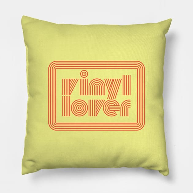 Vinyl Lover Pillow by daparacami