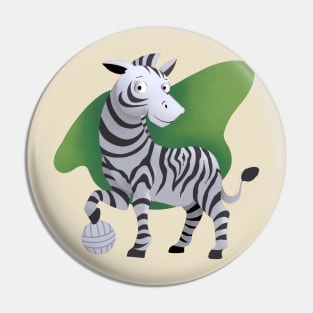 cute zebra Pin