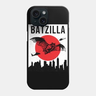 Vintage Retro Kaiju Bat Batzilla Phone Case