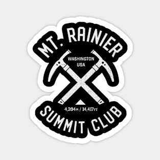 Mount Rainier Summit Club I Climbed Mount Rainier Magnet