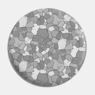 Gray Earthy Shapes Pin