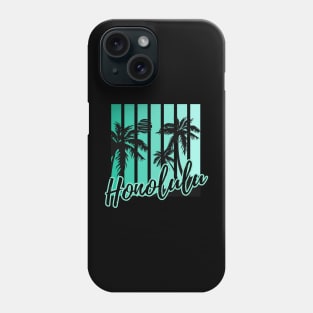 Tropical Hawaii Honolulu Palm Trees Phone Case