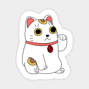 Lucky cat with beherit Magnet