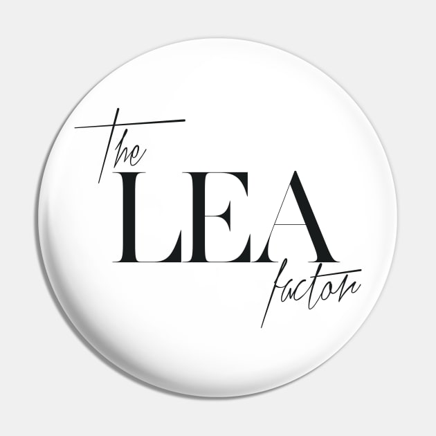 The Lea Factor Pin by TheXFactor