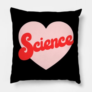 I Heart Science Pillow