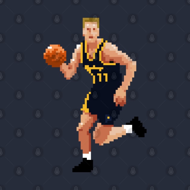 Detlef Schrempf Pixel Dribble by qiangdade