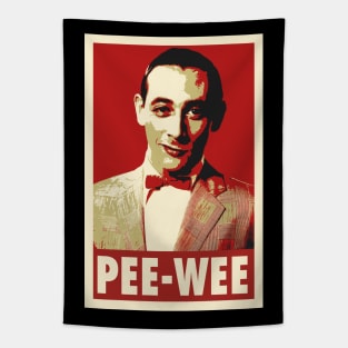 Pee-wee Herman Pop Art Style Tapestry