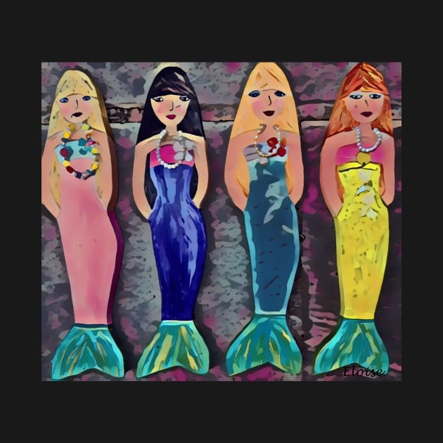 Mermaid Fashion Show by EloiseART