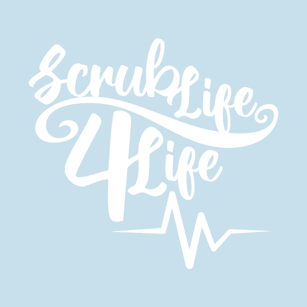 Scrub Life 4 Life Heartbeat by 2891 Design