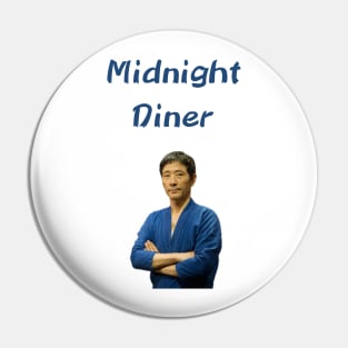 Midnight Diner T-Shirt Pin