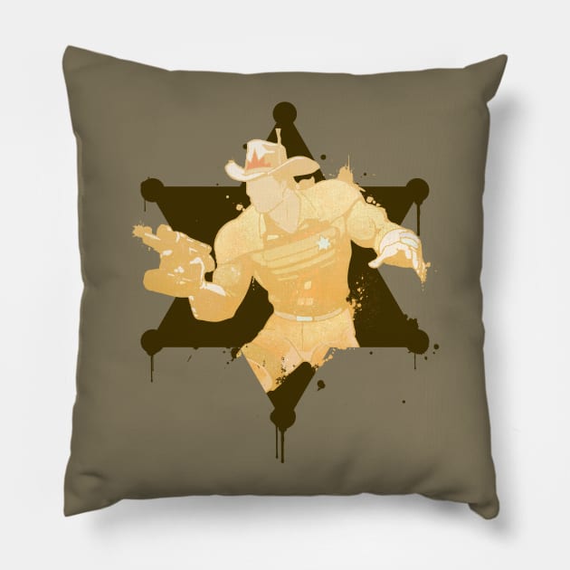 The Marshal Pillow by cuddleparty