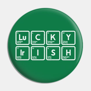 Chem Lucky Irish Pin