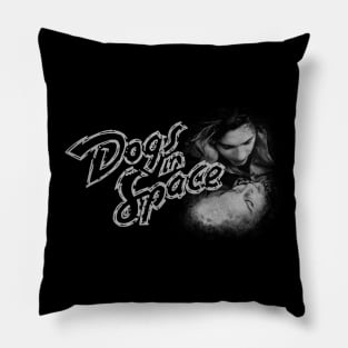 Dogs in space punk Pillow