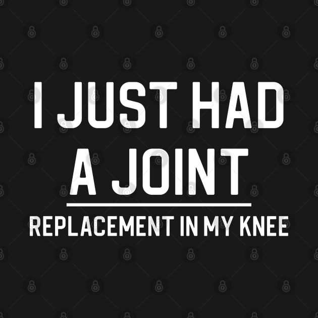 Knee Surgery Gift Joint Replacement Gift I Just Had A Joint Replacement by kmcollectible