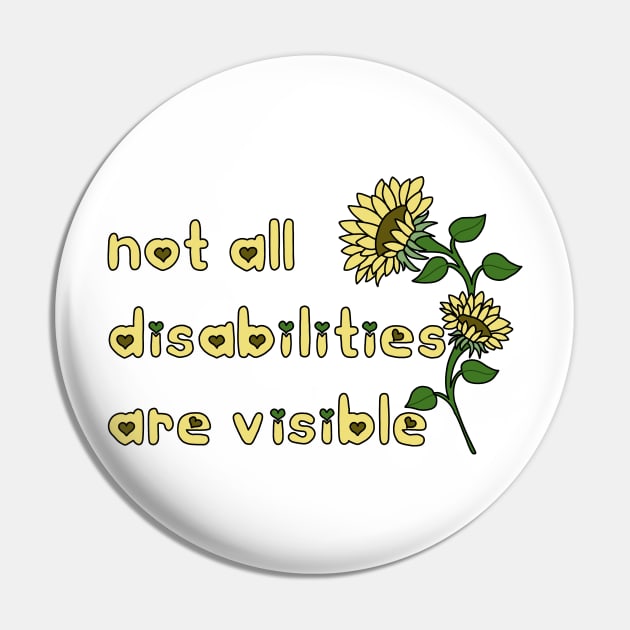 Not all disabilities are visible Pin by Becky-Marie