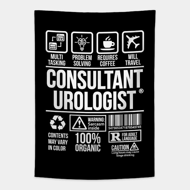 Consultant urologist T-shirt | Job Profession | #DW Tapestry by DynamiteWear