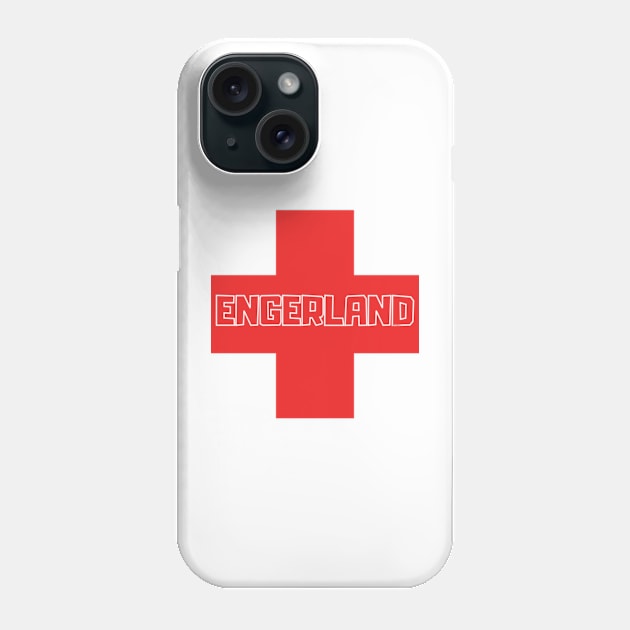 Engerland Fans Only By Abby Anime(c) Phone Case by Abby Anime