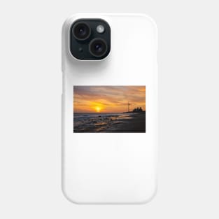 January daybreak on the beach. (2) Phone Case