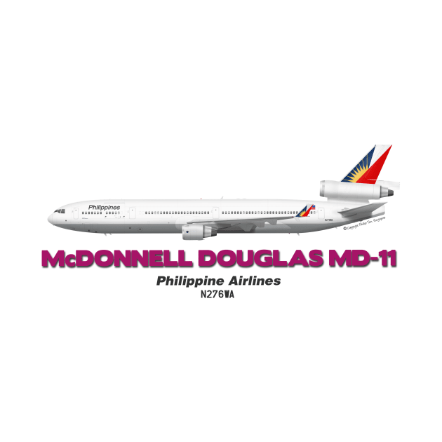 McDonnell Douglas MD-11 - Philippine Airlines by TheArtofFlying