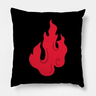 Flame (red) Pillow