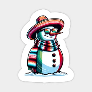 Snow Hombre Magnet