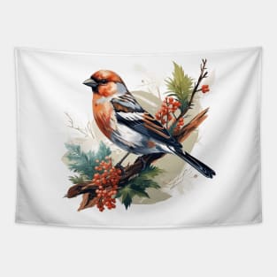 Finch Bird Tapestry