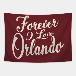 Forever i love Orlando Tapestry