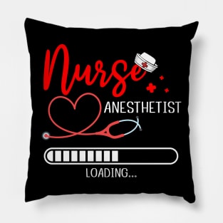 Nurse Anesthetist Loading Future CRNA Nursing Student Pillow