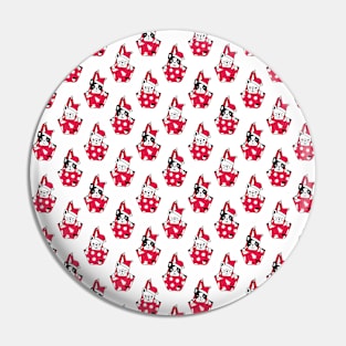 Dogs Seamless Pattern Design Pug Pin