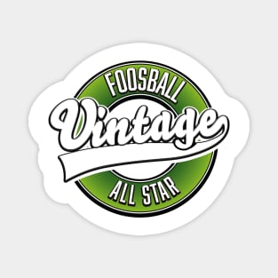 Foosball vintage all star logo Magnet