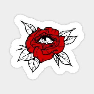 Eye rose Magnet