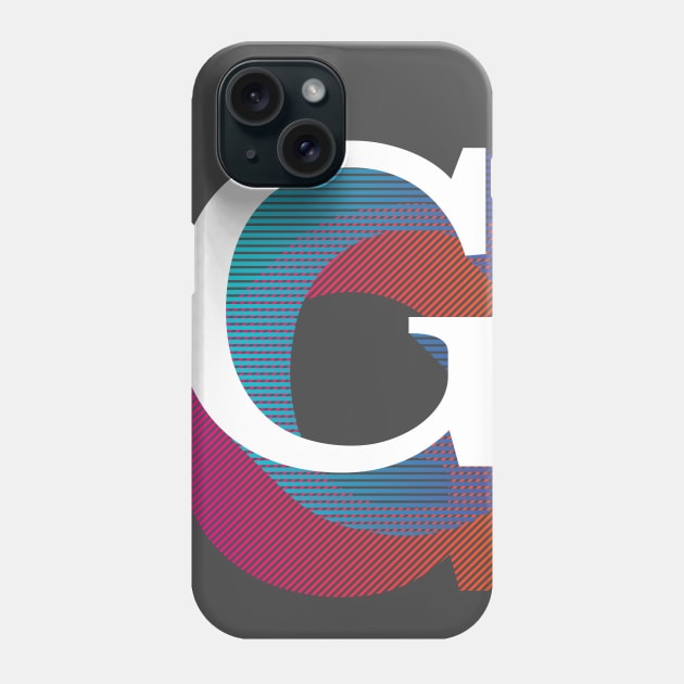 Letter G Phone Case by MplusC