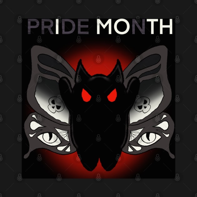 Pride Month MothMan: I MOTH by ZombieCheshire