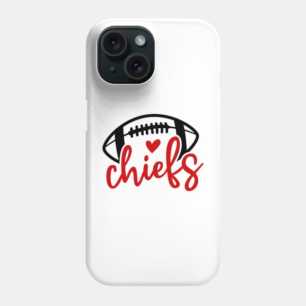 Chiefs Phone Case by bonsauba