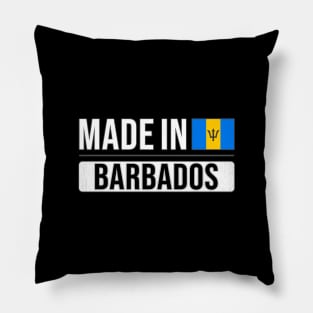 Made In Barbados - Gift for Barbadian With Roots From Barbados Pillow